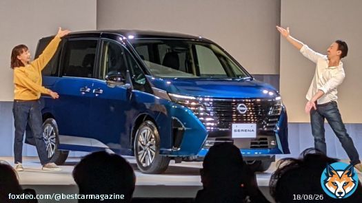 日産新型セレナ発表。思っていたよりかなりギラギラしていて、いやー、これは売れそうだ。紹介記事、順次公開してゆきます。