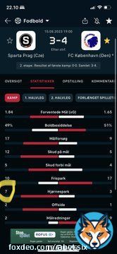 Se @fcmidtjylland - Sparta Prag ligger nr 1 i hj&oslash;rnespark!!!   #cldk #acpcop #fcklive #sldk