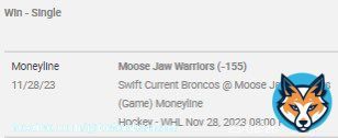 CHL STAYS HOT THIS SEASON  Why would you trust anyone else when it comes to hockey? Solid night in the NHL with some extra cash from the CHL  Warriors -155 .2u Rebels -132 .2u Cougars -1 -125 .2u Blades -156 .2u Royals 3wayML -119 .2u #GamblingTwitter #CHLShow more