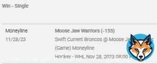 CHL STAYS HOT THIS SEASON  Why would you trust anyone else when it comes to hockey? Solid night in the NHL with some extra cash from the CHL  Warriors -155 .2u Rebels -132 .2u Cougars -1 -125 .2u Blades -156 .2u Royals 3wayML -119 .2u #GamblingTwitter #CHLShow more