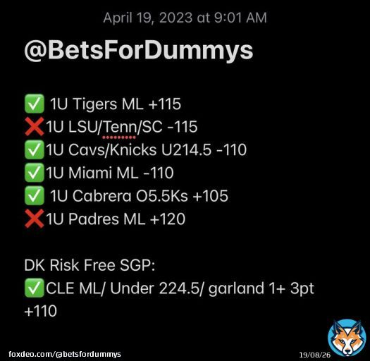 VIP RECAP   5-2 W/L  +3.02 UNITS  9-3 (+6.58 UNITS) IN 2 DAYS   WE STAYED HOT YESTERDAY AND CONTINUED WINNING. MAKE SURE TO BUY TODAYS CARD STARTING AT 1PM  #GamblingTwitter #PlayerProps #MLB #NBATwitter #NBAPlayoffs #DFS #PrizePicks