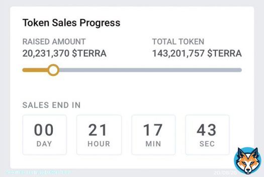 Terraport has raised 20m+ $TERRA valued at $700k in presale 1 with 21 hours left!   Join the $TERRA presales!   - #Lunc #LuncBurn #LUNCcommunity #LuncArmy #LUNCpenguins #Crypto #USTC #Binance #Terra #News #Burnalot #BetterLunc