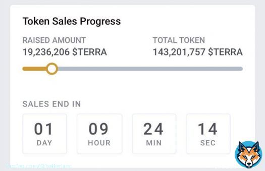 #Ad BREAKING  You have 1 day left to buy $TERRA at .035$! Don&rsquo;t miss out now!  $LUNC  Join the $TERRA token presale!   - #Lunc #LuncBurn #LUNCcommunity #LuncArmy #LUNCpenguins #Crypto #USTC #Binance #Terra #News #Burnalot #BetterLunc #CryptoNew