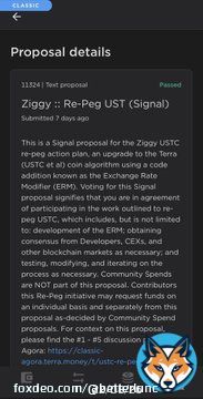 BREAKING  $LUNC Prop 11324: Re-Peg UST (Signal) has officially passed!  - #Lunc #LuncBurn #LUNCcommunity #LuncArmy #LUNCpenguins #Crypto #USTC #Binance #Terra #News #Burnalot #BetterLunc