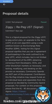 BREAKING  $LUNC Prop 11324: Re-Peg UST (Signal) has officially passed!  - #Lunc #LuncBurn #LUNCcommunity #LuncArmy #LUNCpenguins #Crypto #USTC #Binance #Terra #News #Burnalot #BetterLunc