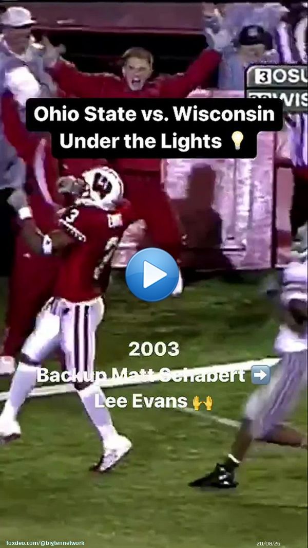 Truth: Ohio State vs. Wisconsin under the lights has provided some epic moments.   @OhioStateFB x @BadgerFootball