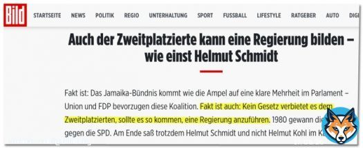 'Bild', wenn CDU/CSU nach der Bundestagswahl 2021 als 2. eine Koalition bilden und anf&uuml;hren wollen: 'v&ouml;llig legitim'.  @BILD, wenn SPD und Gr&uuml;ne vor der Berlin-Wahl sagen, sie wollen auch als 2. Rot-Gr&uuml;n-Rot weiter- und anf&uuml;hml;hren: 'Wahl-Klau'!  Mehr hier: