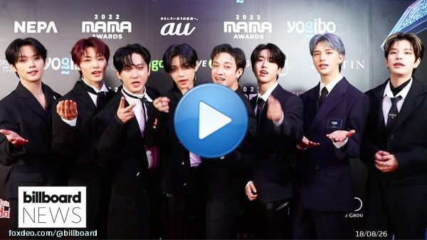 .@Stray_Kids caught up with #BillboardNews at the 2022 MAMA Awards to talk about having two of their albums go No. 1 on the #Billboard200 and their favorite thing about the STAYs.