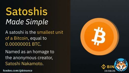 Sats, made simple.  Sats or Satoshi&rsquo;s refer to the smallest unit of #Bitcoin, 0.00000001 BTC to be precise.  As you&rsquo;d guess, they are an homage to the creator, Satoshi Nakamoto.