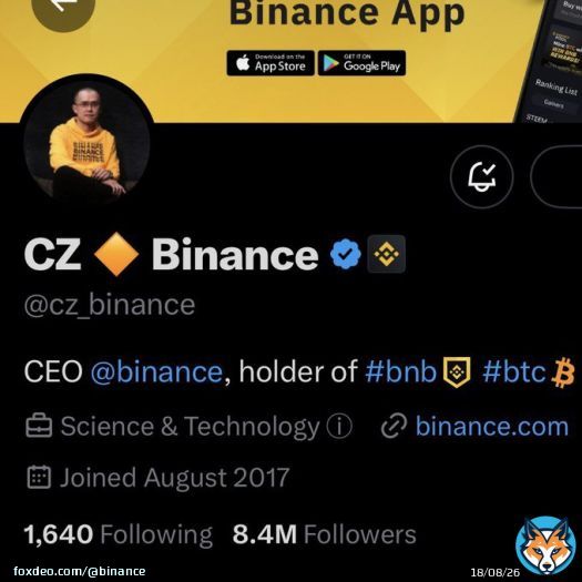 Fake CZ accounts are starting to pick up in numbers again.  Always verify using the #Binance affiliate button on @cz_binance&rsquo;s profile