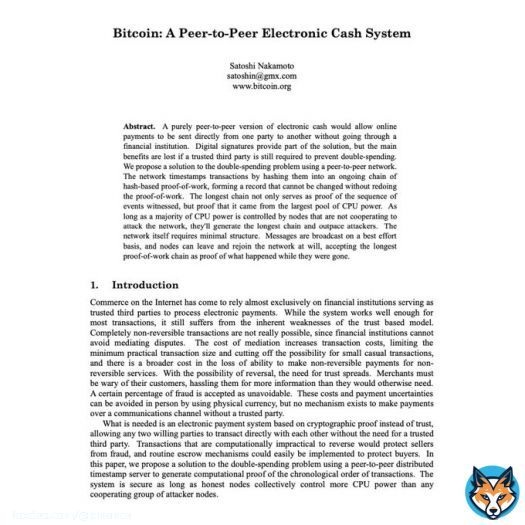 15 years since: - Money changed forever - Finance changed forever - The future changed forever 15 years since the #Bitcoin whitepaper.