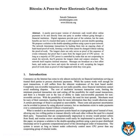 15 years since:  - Money changed forever - Finance changed forever - The future changed forever  15 years since the #Bitcoin whitepaper.