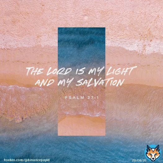 &ldquo;The Lord is my light and my salvation&mdash; whom shall I fear? The Lord is the stronghold of my life&mdash; of whom shall I be afraid?&rdquo; Psalms 27:1 NIV #Ukraine #boycottadidas #btc #rishisunak #ElDestapeSinFin #SEVENTEEN #エルピス #PICU Manqoba #txt #Mama   Binance(Pay ID) 166245835