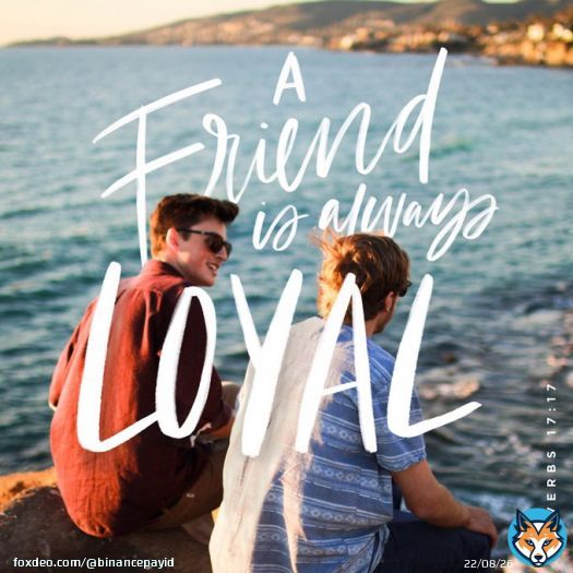 &ldquo;A friend is always loyal, and a brother is born to help in time of need.&rdquo; Proverbs 17:17 NLT  #SmackDown #VemQueTemNaGlobo #koobrasil #PasuruanSantri #PerkebunanBioIndustri #RIPTwitter #GoodByeTwitter #WordsOfWisdom  #Drishyam2    Binance(Pay ID)166245835