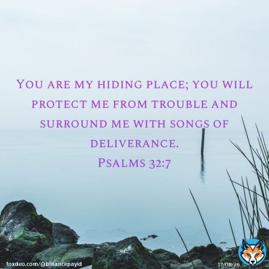 &ldquo;You are my hiding place; you will protect me from trouble and surround me with songs of deliverance.&rdquo; Psalms 32:7 NIV  #GRAMMYs #HappyValley #insiders #BinancePay #taylor #MIAAdoBetter #기상캐스터  #UT_PSコラボ #น่าฮักจังเล๊ย #BetweenUsTheSeries#राजपूत_नरसंहार_छपरा