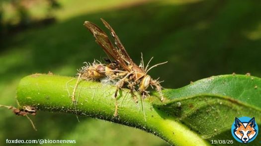 Explore what researchers (and #TheLastOfUs viewers) are reading in BioOne Complete: 'Manipulation of Wasp (Hymenoptera: Vespidae) Behavior by the Entomopathogenic Fungus Ophiocordyceps humbertii...' published in Entomological News by @AmericanEntoSococ: