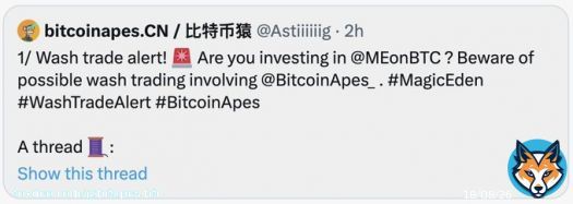 Did @BitcoinApes_ hack @Astiiiiiig's Twitter for exposing their wash trading? #BitcoinNFT #BitcoinNFTs #BitcoinOrdinals #Bitcoin #Inscriptions #BitcoinApes #Ordinals #OrdinalsNFT @MEonBTC #ordinalswallet #ordinalsmarket #ordswap @LeonidasNFT