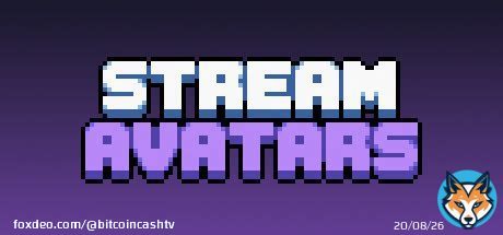 #BitcoinCash TV 24 hour #twitchstream is up again!  Come hang out and earn some Channel Points and then redeem that for #BitcoinCash #BCH #Crypto.  Now featuring Streamer Avatars! You can spend channel points on customizing your own avatar while you hang out for more interaction!