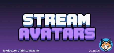 #BitcoinCash TV 24 hour #twitchstream is up again!  Come hang out and earn some Channel Points and then redeem that for #BitcoinCash #BCH #Crypto.  Now featuring Streamer Avatars! You can spend channel points on customizing your own avatar while you hang out for more interaction!