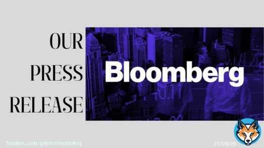 Born from the #Doge to help every Dog. Thanks @bloomberg @crypto for sharing our mission!