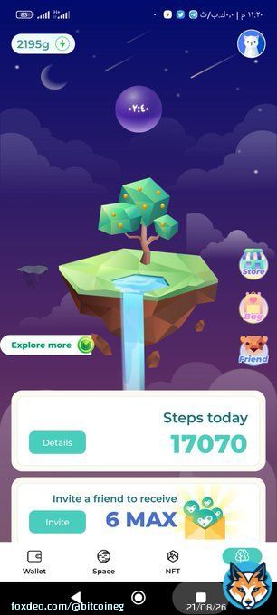 Maxity Protocol : Walk and get fit   Earn Daily : 2 $MAX ( $2 )  Absolutely Free  Listing on 01/Mar/23  Withdra Easily     #Web3 #Walk2Earn #Blockchain #NFT #Metaverse #Staking #Launchpad #Crypto   @cctip_com draw 1000000 babydoge 100
