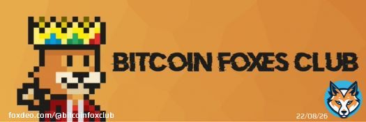 Let's do something fun.  Tell us why you are bullish on Bitcoin Foxes Club and Ordinals in the comments below.  We'll select a few for OG.