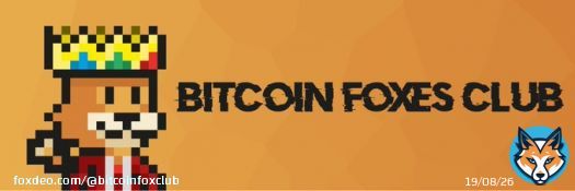 Let's do something fun.  Tell us why you are bullish on Bitcoin Foxes Club and Ordinals in the comments below.  We'll select a few for OG.