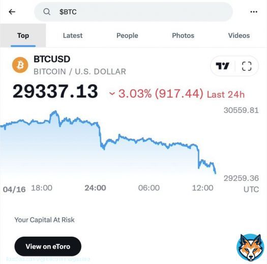 NEW - #Bitcoin trading on Twitter via eToro is now live