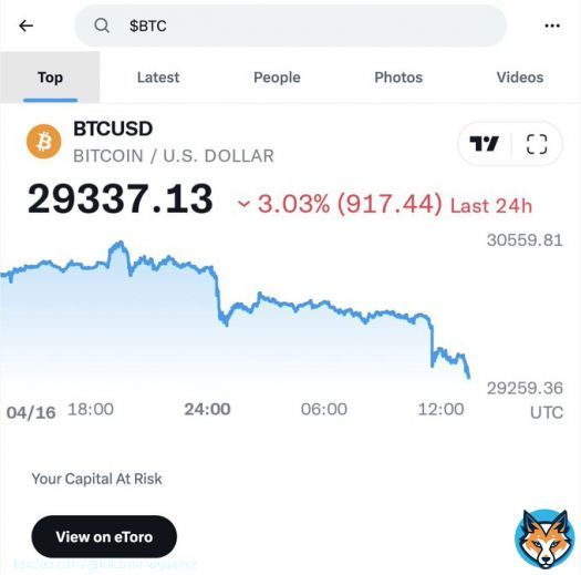 NEW - #Bitcoin trading on Twitter via eToro is now live