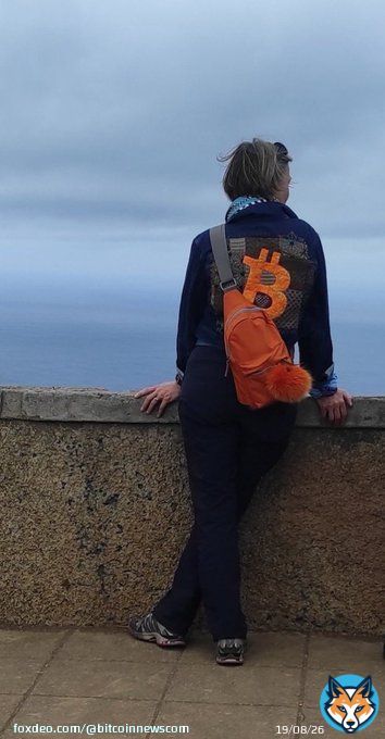 NEW: #Bitcoin jacket spotted in Madeira, Portugal