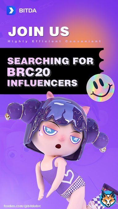 We are looking for #BRC20 influencers to cooperate   please DM to leave your contact information, invalid information is prohibited  We will screen suitable ones and contact you  #BRC20 #ORC20 #Bitcoin #BTC