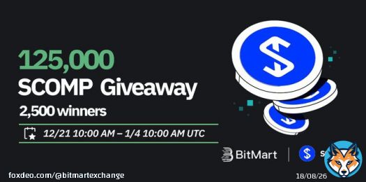 #BitMart X #SCOMP #Airdrop   Follow @BitMartExchange & @BitMartResearch & @Stablecomp_com Join  &  RT & Tag 3 frds & Like Fill in    2,500 winners / 125,000 $SCOMP Register &hellip;Show more