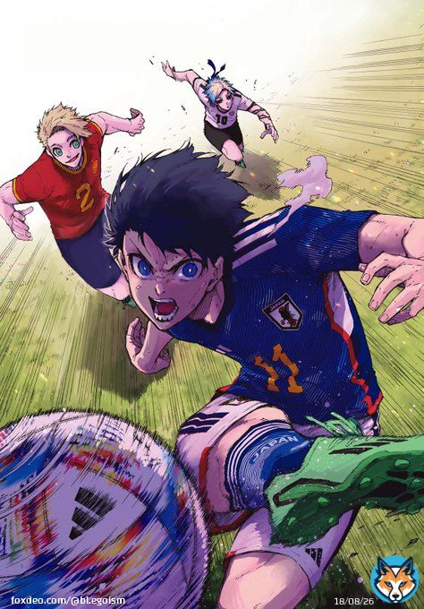 Germany vs Japan is today  #ブルーロック #FIFAWorldCup