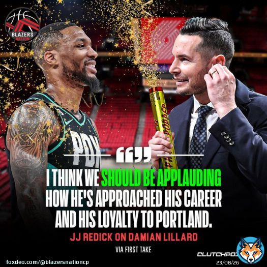 We're still holding out hope on Damian Lillard winning in Portland.