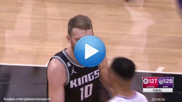 Kings hold off the Clippers late   What an ending.