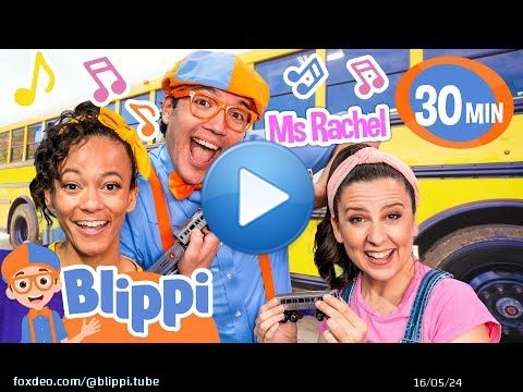 Ms Rachel and Blippi! Wheels on the Bus, Vehicles and MORE! Full Episodes for Kids