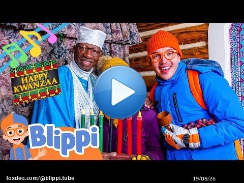 Blippi and Meekah's Kwanzaa Song | Classic Holiday Nursery Rhymes for the Family