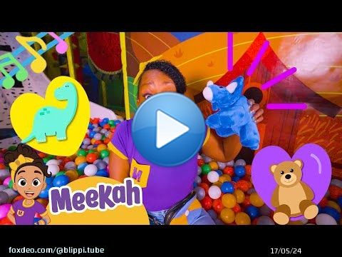 Meekah Loves Dinosaurs and Ballpits! | Blippi and Meekah Emotional Education Songs