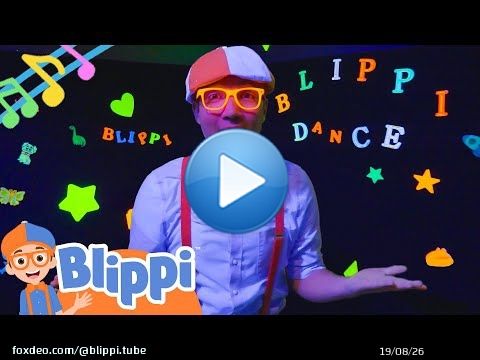 Do the Glow in the Dark Blippi Dance! | BRAND NEW Blippi Educational Dance Song