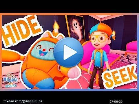 Hide and Seek with Blippi and Tabbs - Blippi Roblox | Educational Videos for Kids
