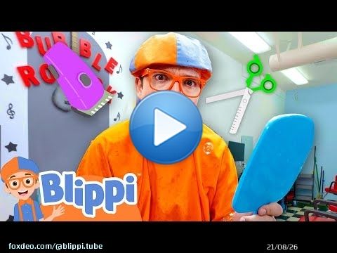Blippi Get's A Haircut - Blippi | Educational Videos for Kids