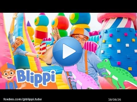 Blippi&rsquo;s Colorful Dino Dance Party \ud83e\udd96 \ud83e\udd95 - Blippi | Educational Videos for Kids