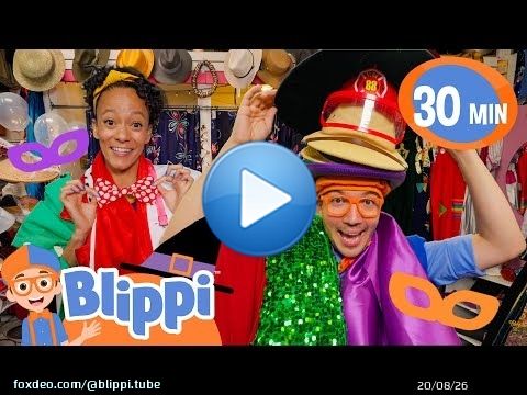 \ud83c\udf83 Blippi & Meekah&rsquo;s Spooktacular Halloween Costume Adventure! \ud83e\uddd9&zwj;\u2640\ufe0f | Fun & Educational for Kids
