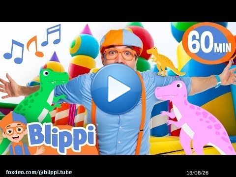 Blippi&rsquo;s Colorful Dino Dance Party - Blippi | Educational Videos for Kids
