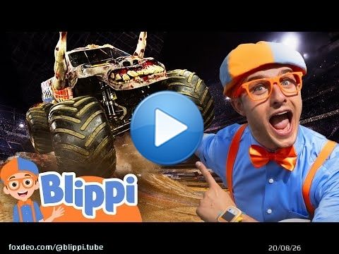 Blippi's Vroom Vroom Vehicle Show: Monster Jam Truck! - Blippi | Educational Videos for Kids
