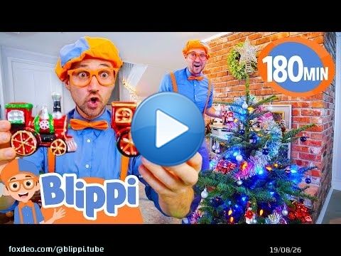 Blippi Decorates the Christmas Tree\ud83c\udf84- Celebrate the Holidays! | Educational Videos for Kids