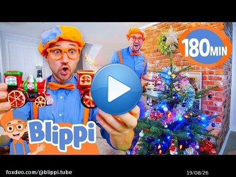 Blippi Decorates the Christmas Tree\ud83c\udf84- Celebrate the Holidays! | Educational Videos for Kids