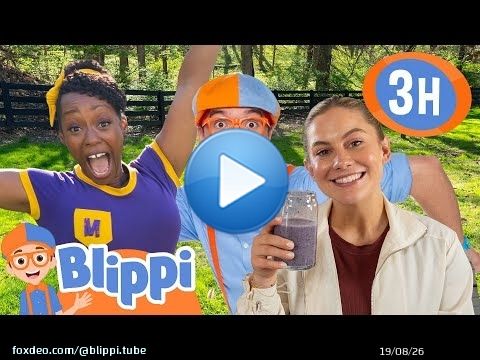 How Do Blippi & Meekah Start Their Day? \ud83c\udf05\ud83e\udd38&zwj;\u2642\ufe0f Stretch & Snack Fun! | Educational Videos for Kids