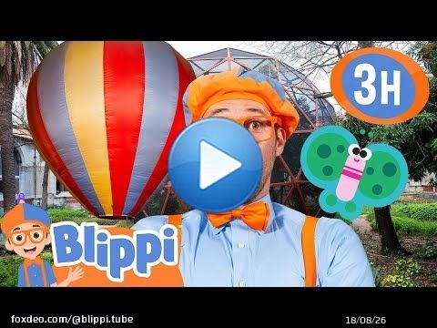 What Makes Hot Air Balloons Rise? \ud83c\udf88 Blippi Explores Science! | Educational Videos for Kids
