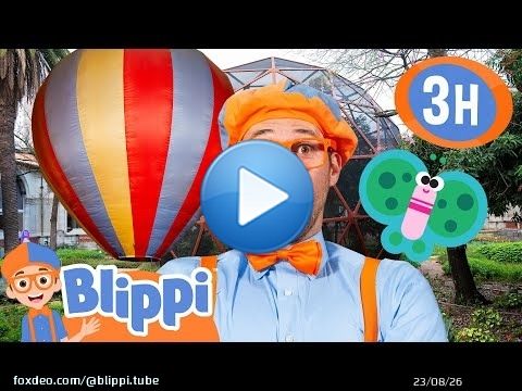 What Makes Hot Air Balloons Rise? \ud83c\udf88 Blippi Explores Science! | Educational Videos for Kids
